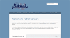 Desktop Screenshot of patriotsprayers.com